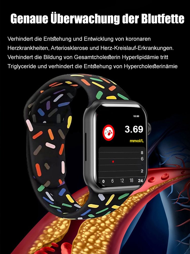 Intelligente nicht-invasive Blutzucker- und Harnsäureuhr