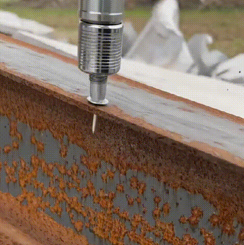 Ganzstahl-Mini-Nagler mit Schalldämpfer