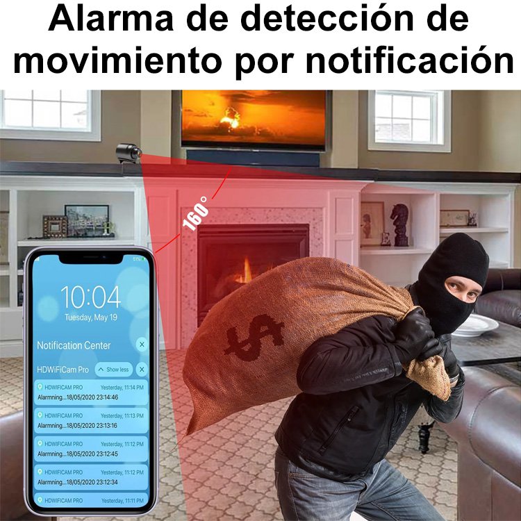 Cámara WIFI mini HD