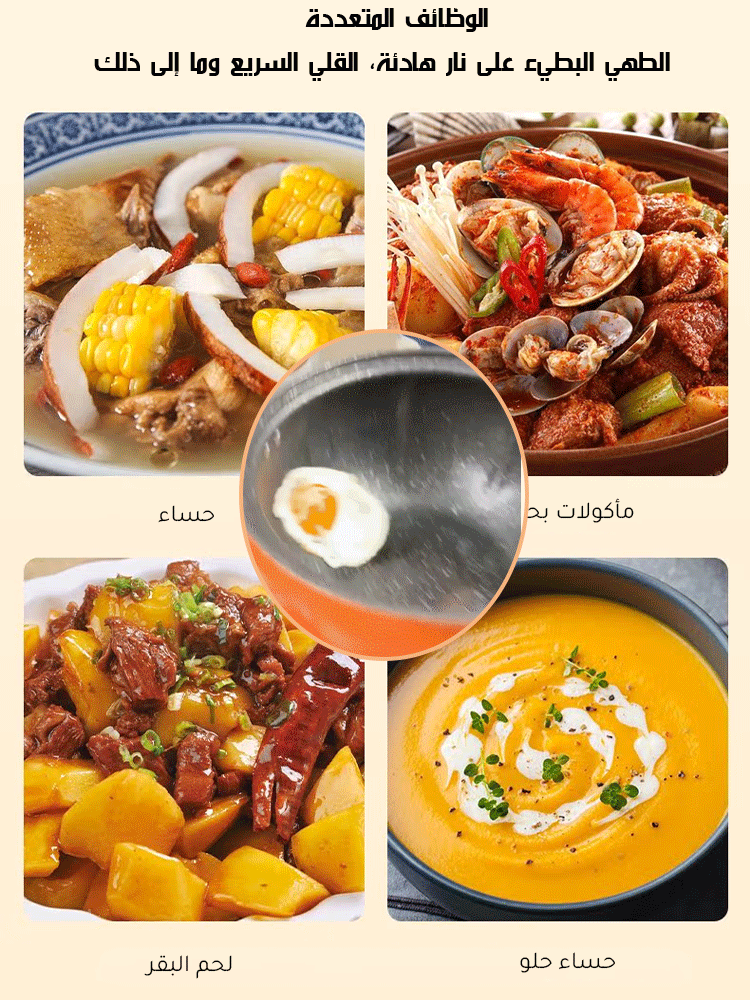 قدر الضغط المتعدد الوظائف الألماني