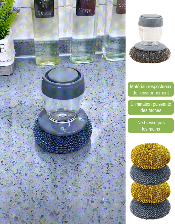 Brosse à vaisselle automatique