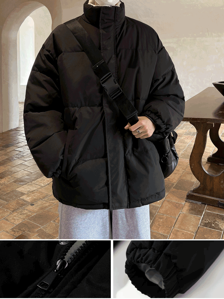 ゆったりメンズダウンジャケット