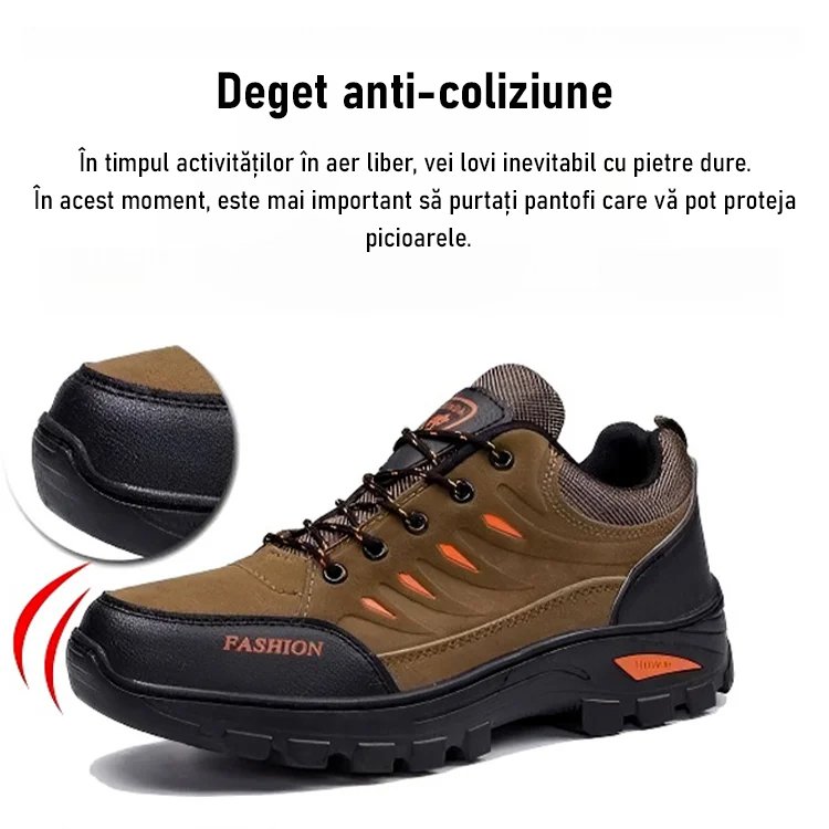 Pantofi de drumeție antiderapanți și cu amortizare