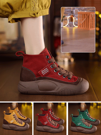 ミドルカットが足首をすっきり見せて、どんなコーデとも好相性。履くだけでおしゃれに。