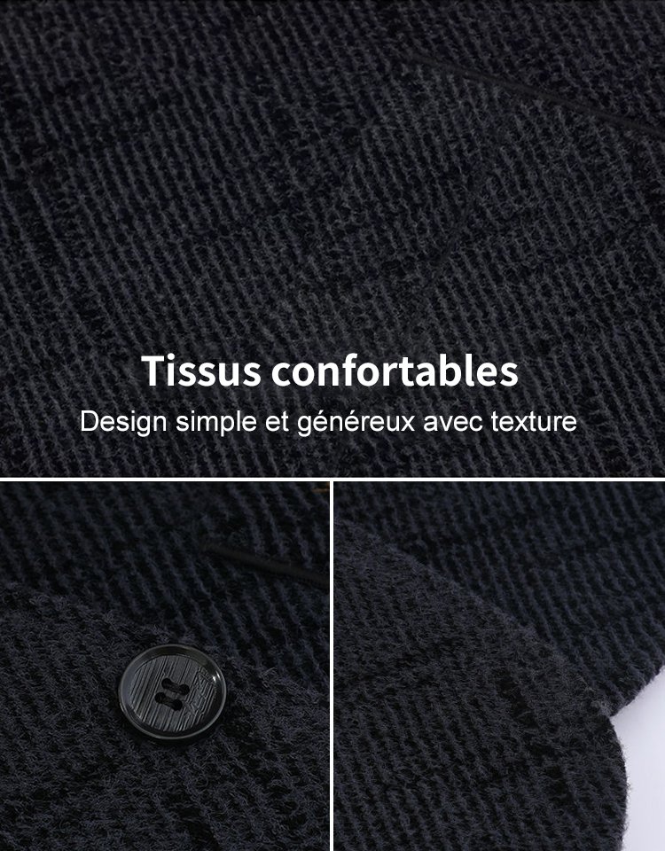 Nouveau automne hiver hommes costume manteau