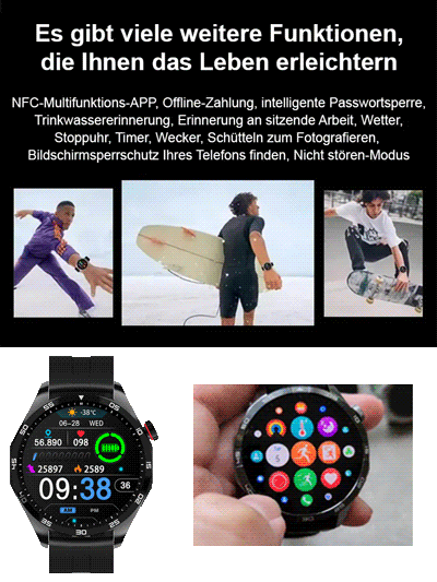 Smart Blood Sugar Island Watch