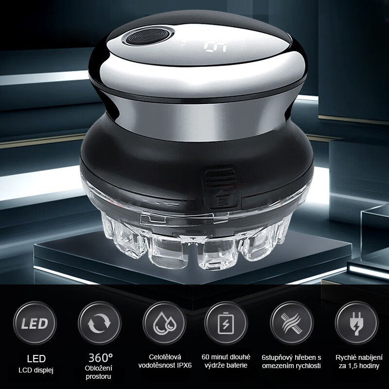 Plně automatický stroj na stříhání vlasů ve tvaru talíře