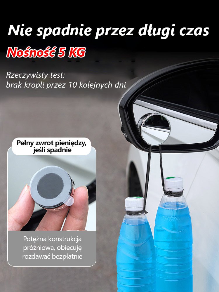 【Swobodnie przylegający, nie spadający】nano przyssawka próżniowa lusterko cofania