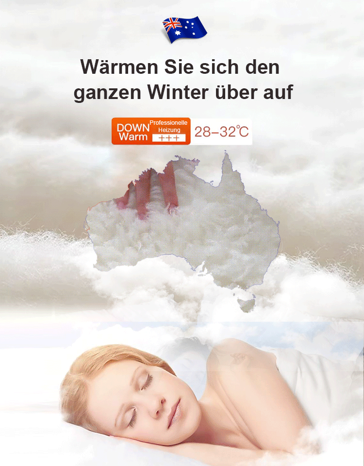 Matratze aus australischer Wolle