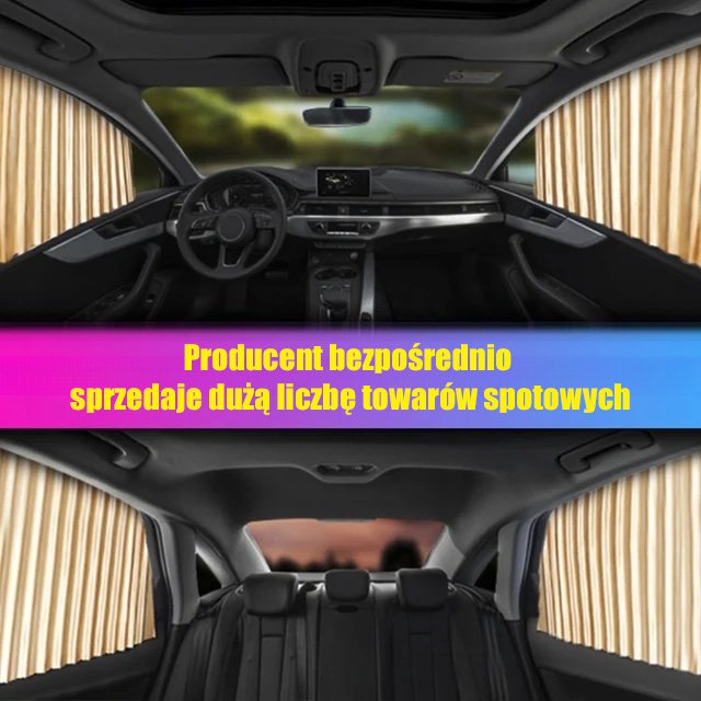 Zasłony przeciwsłoneczne do samochodu