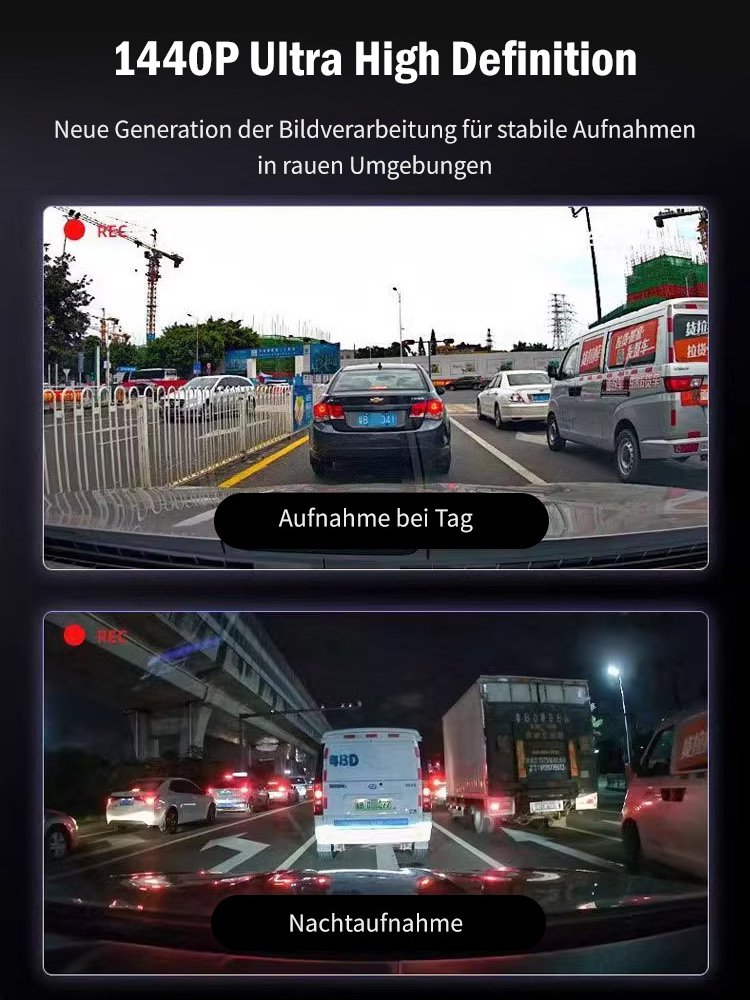 Autorekorder mit hoher Auflösung