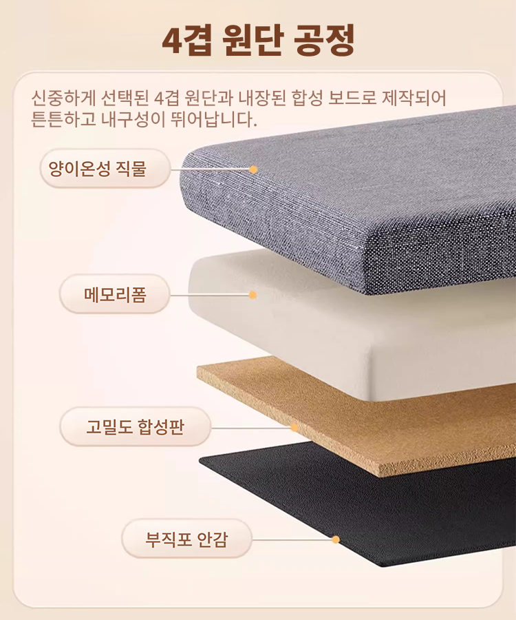 【수납 신기】가정용 접이식 수납 스툴