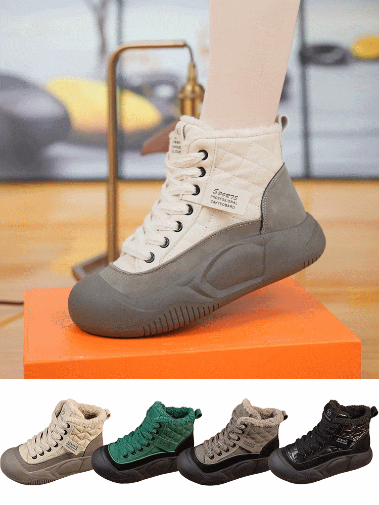 ハイカット裏起毛スノーブーツ