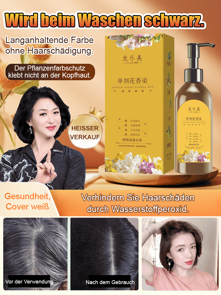 Botanischer Einkomponenten-Blumenfarbstoff