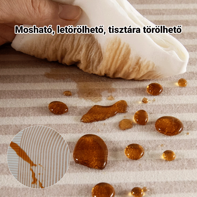 Foltálló, könnyű kasmírszőnyeg