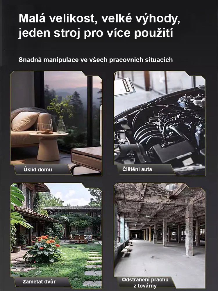 【Průmyslová】vysoce výkonná bezdrátová dmychadla