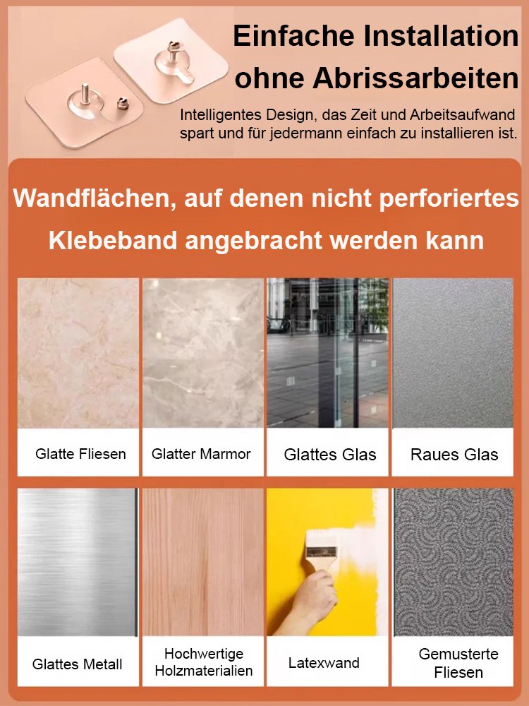 Mobiler Mini-Klimaanlagen-Heizer ohne Bohren für Zuhause