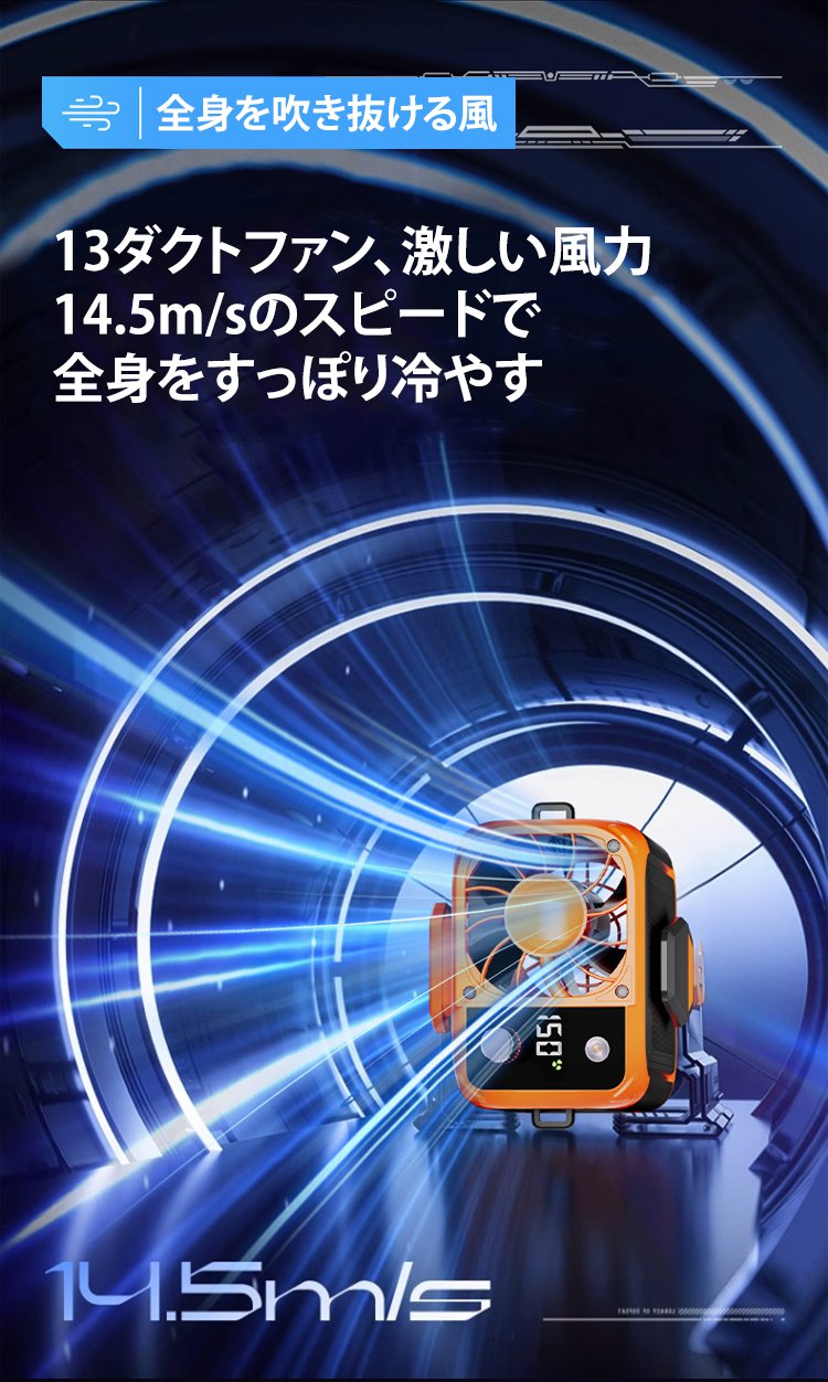 キャンプ場で使う腰掛けファン