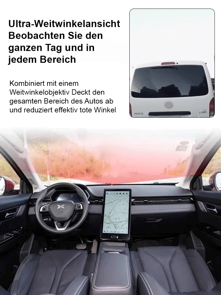 【Upgrade-Version ultra-unsichtbar】Kabellose Kamera