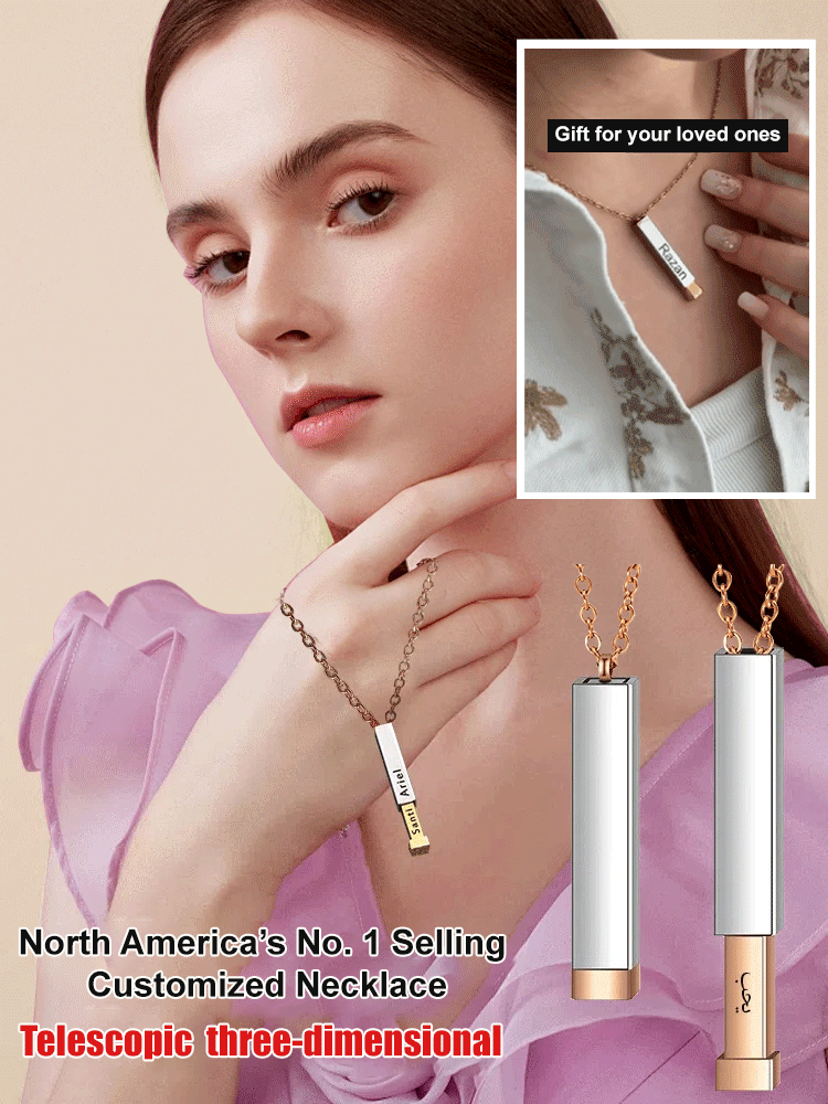 Customized model DIY  pull-out necklace