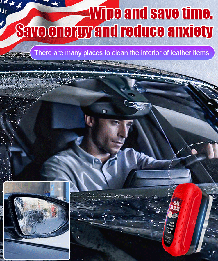 Powerful Decontamination Car Glass Oil Film Wipe