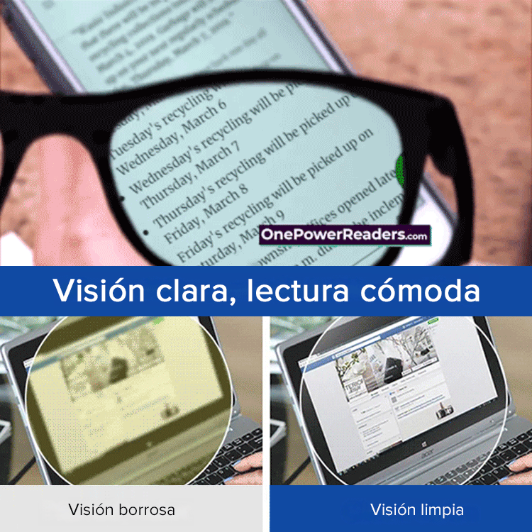 Gafas de Lectura Plegables de Bolsillo