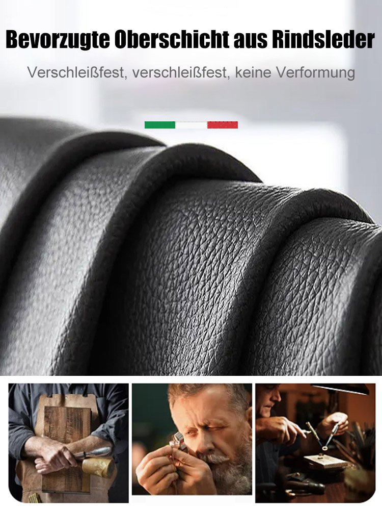 Business-Schuhe aus Leder mit weicher Sohle