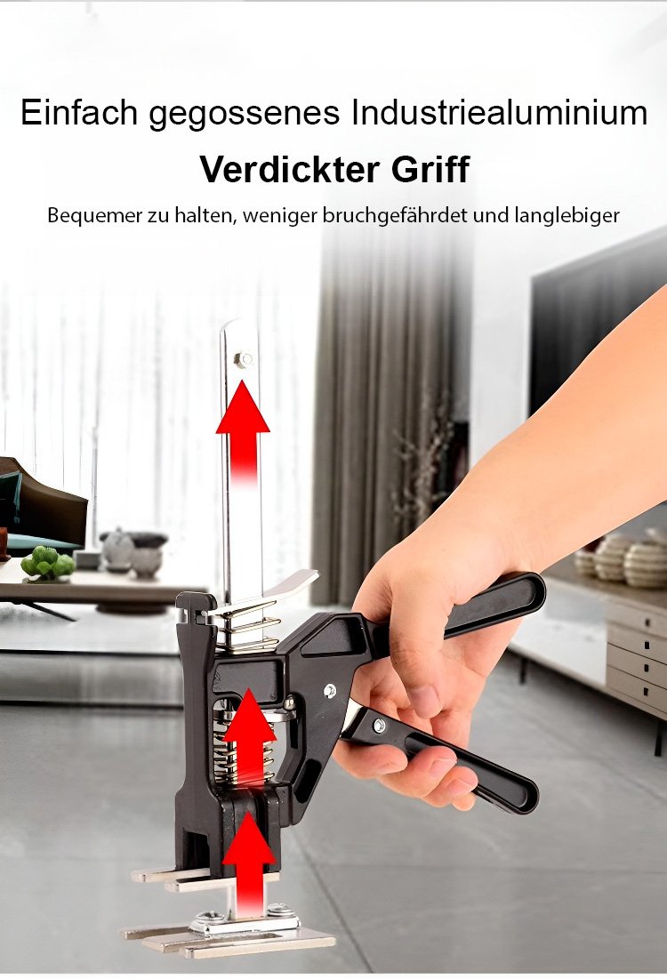 Einfache Bedienung der Höhenverstellung