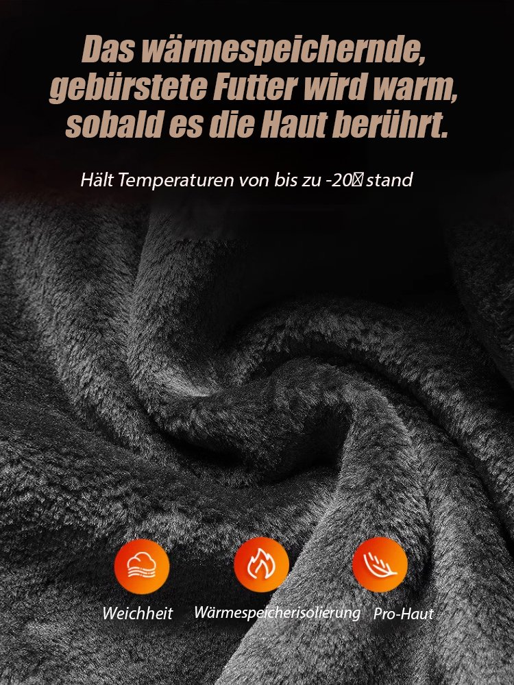 Gepolsterte Lederjacke für Männer [-30 Grad kältebeständig und warm