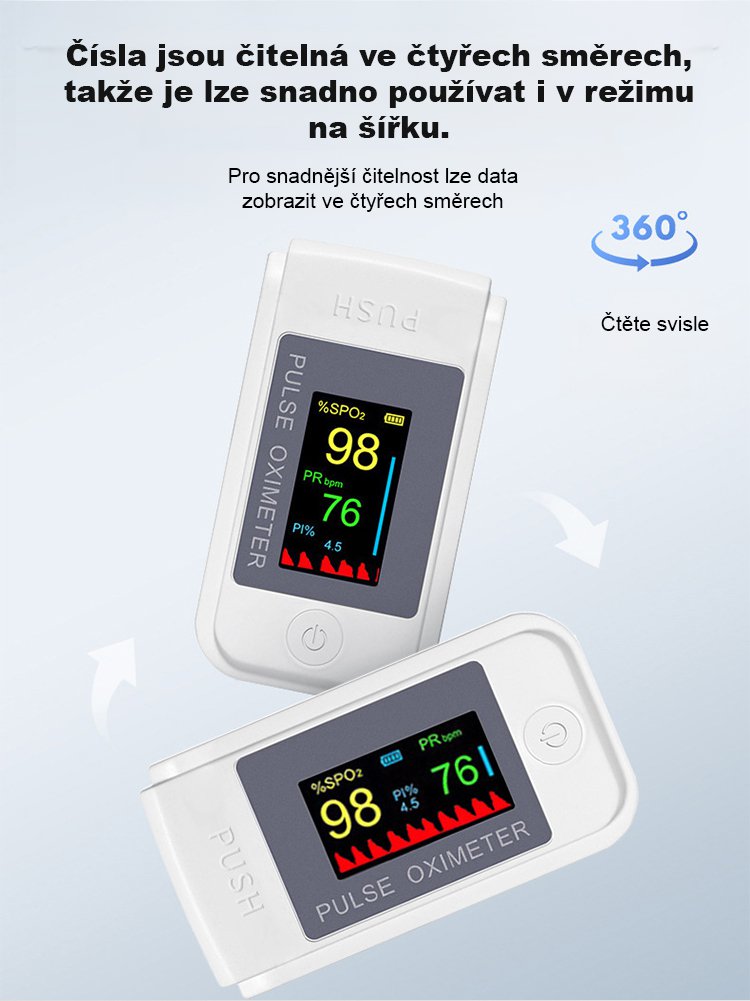 JS-Německý oxymetr Medisana