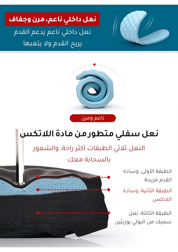 راحة وأناقة في نعال رجالية من Noorstep
