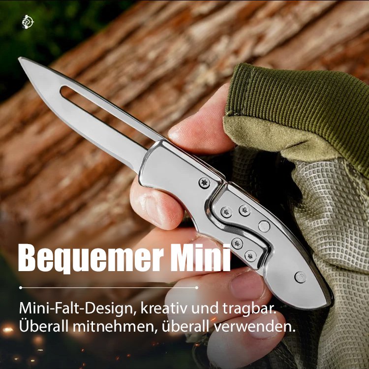 Outdoor Mini Ganzstahl-Klappmesser mechanisch