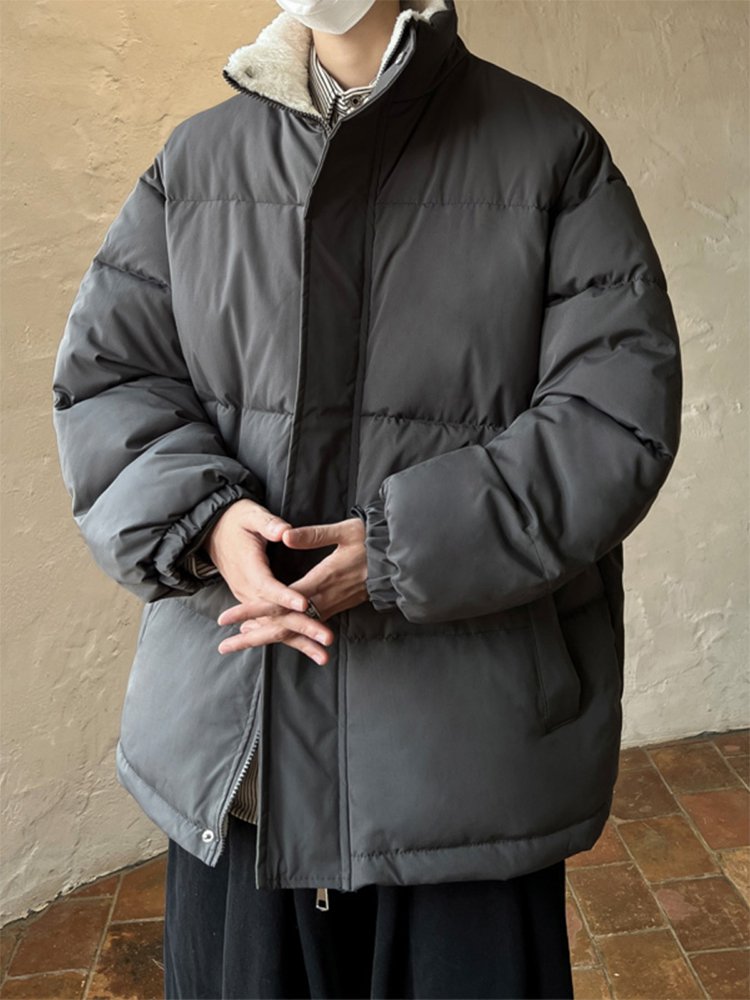 ゆったりメンズダウンジャケット