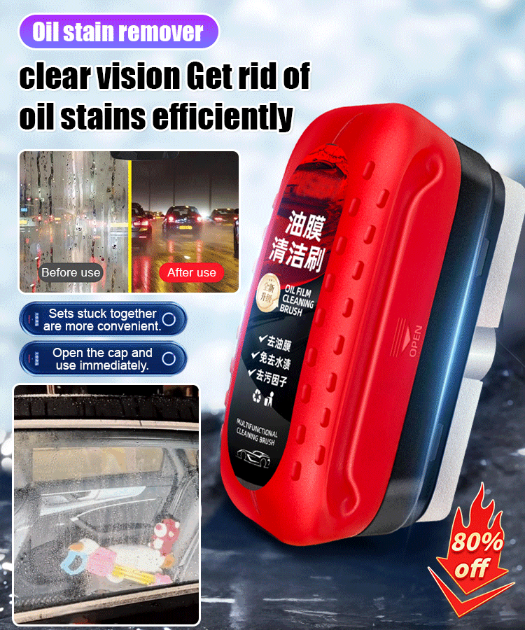 Powerful Decontamination Car Glass Oil Film Wipe