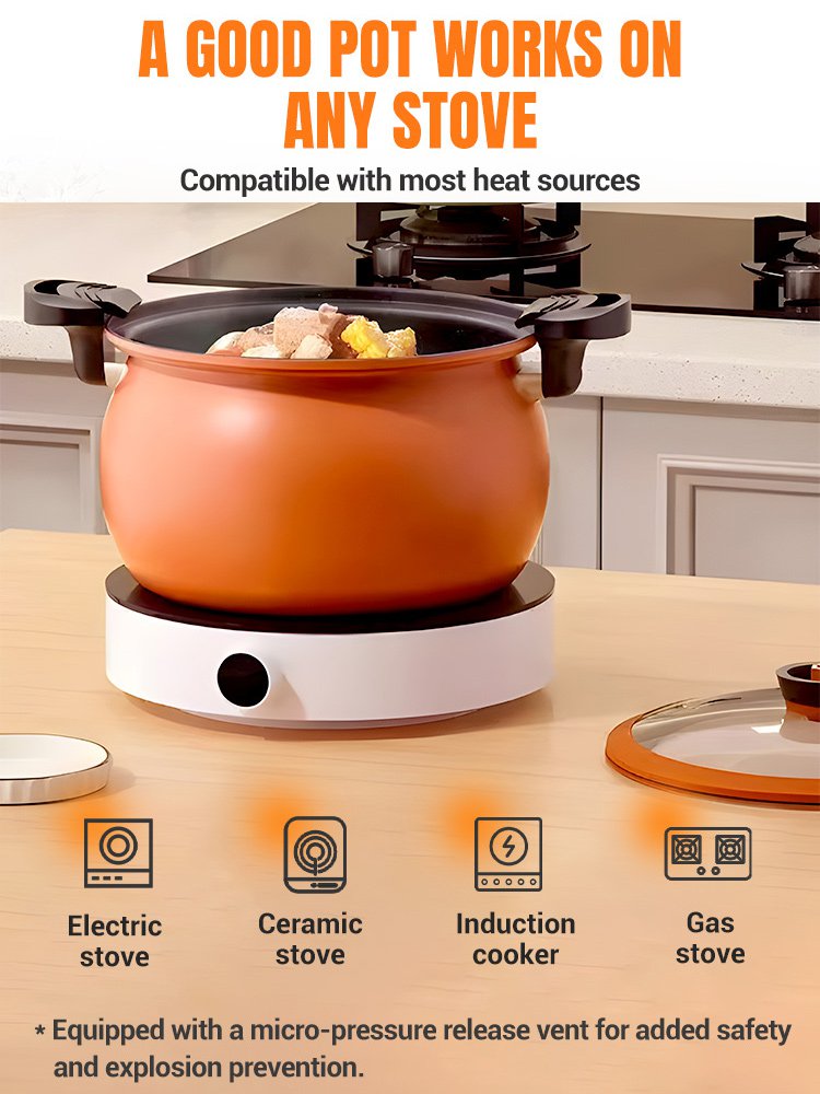 Large capacity multi-purpose pressure cooker