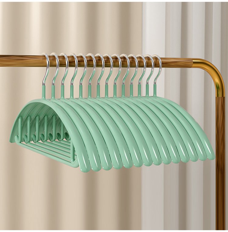 라운드 논슬립 옷걸이