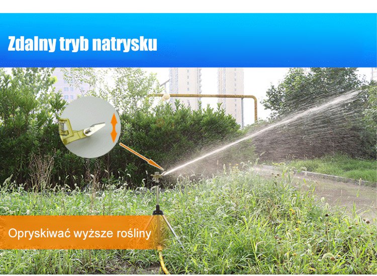 Uniwersalny zraszacz do każdego ogrodu