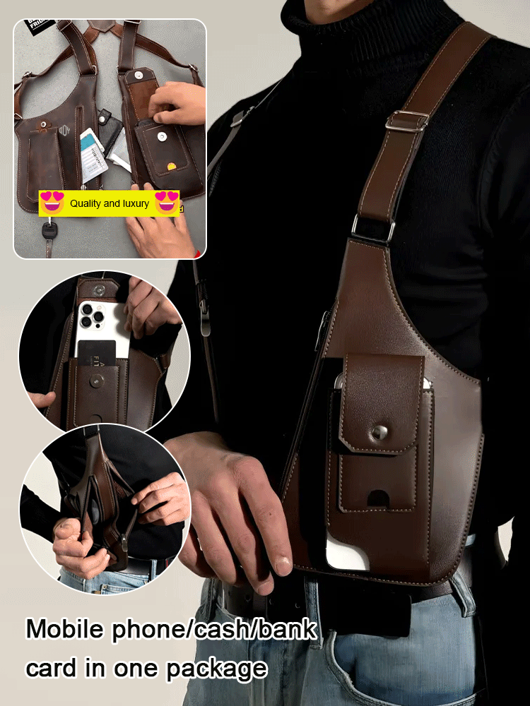 Multifunctional underarm shoulder bag