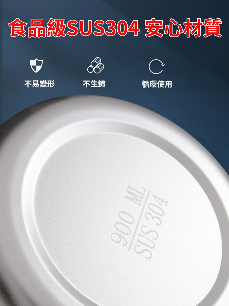 【附蓋保鮮碗】不鏽鋼多功收納盒