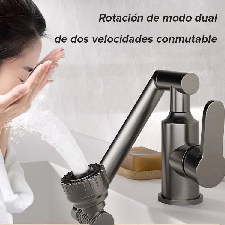 Grifo de refuerzo giratorio para agua caliente y fría de Vientiane