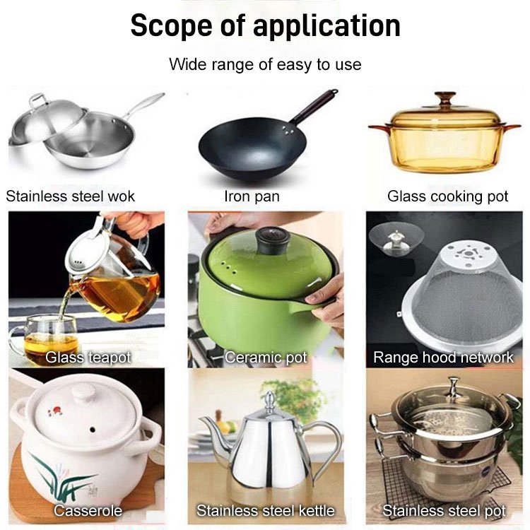 Gel Pot Bottom Black Remover