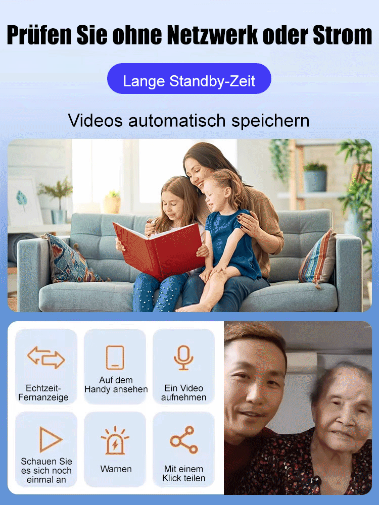 Intelligente WiFi-Fernüberwachungskamera