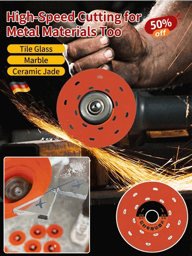 Industrial grade ceramic tile polishing and beveling cutting disc