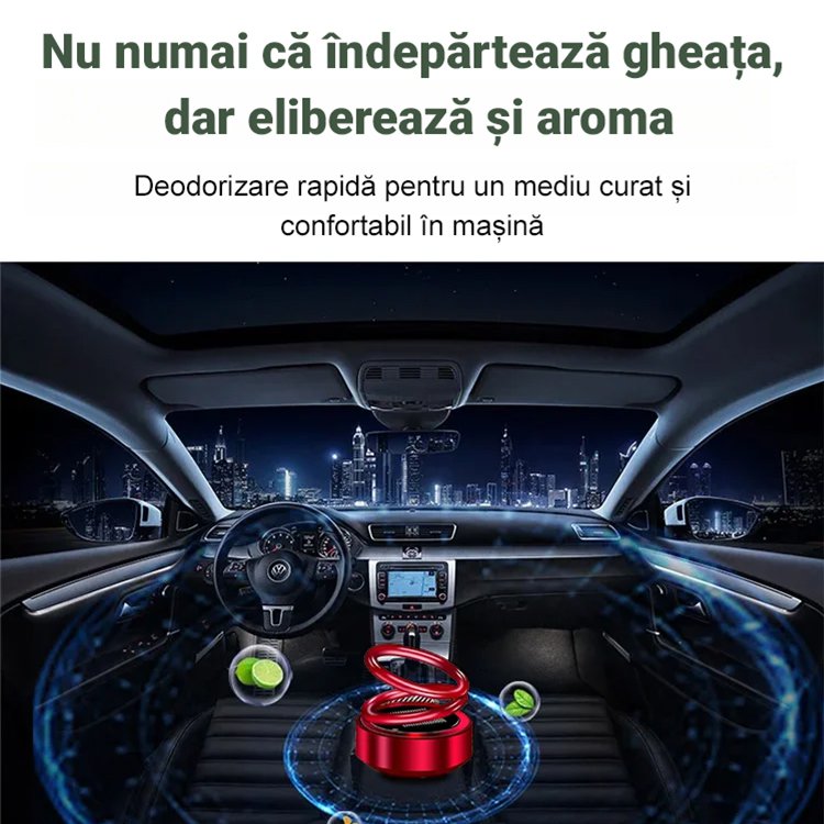 Dezghețătorul dublu cu suspensie pentru mașină