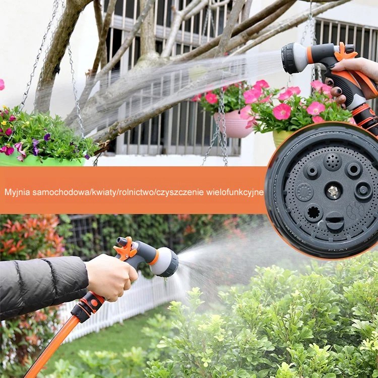 Wielofunkcyjny pistolet na wodę do myjni samochodowych