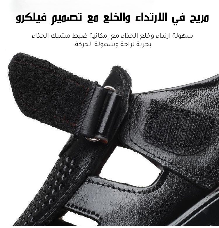 تفاصيل حرفية إيطالية في حذاء الجلد