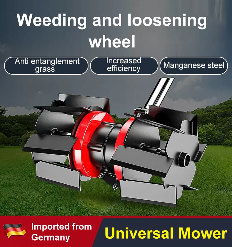 Grass Cutter Special Weed Removal and Loosening Soil Wheel