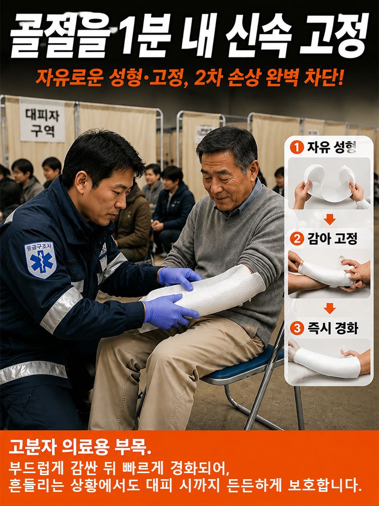특수부대급 극강의 재난대비 생존 배낭 구급함