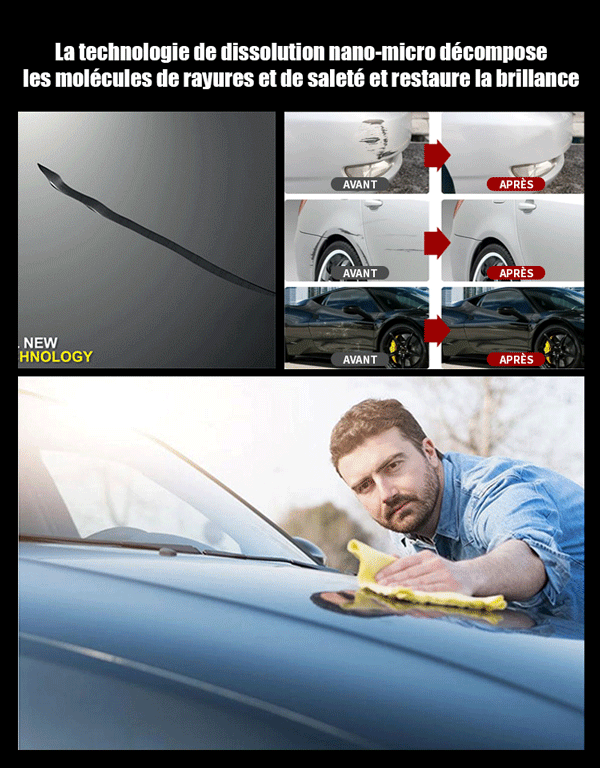 【Produits populaires recommandés】Spray spécial pour réparer les rayures de voiture