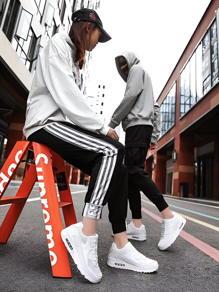  [남녀 공용] 메쉬 복고풍 에어 쿠션 신발  